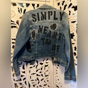 NWT Tim Burton’s Nightmare Before Christmas Disney/Torrid  Jean  Jacket